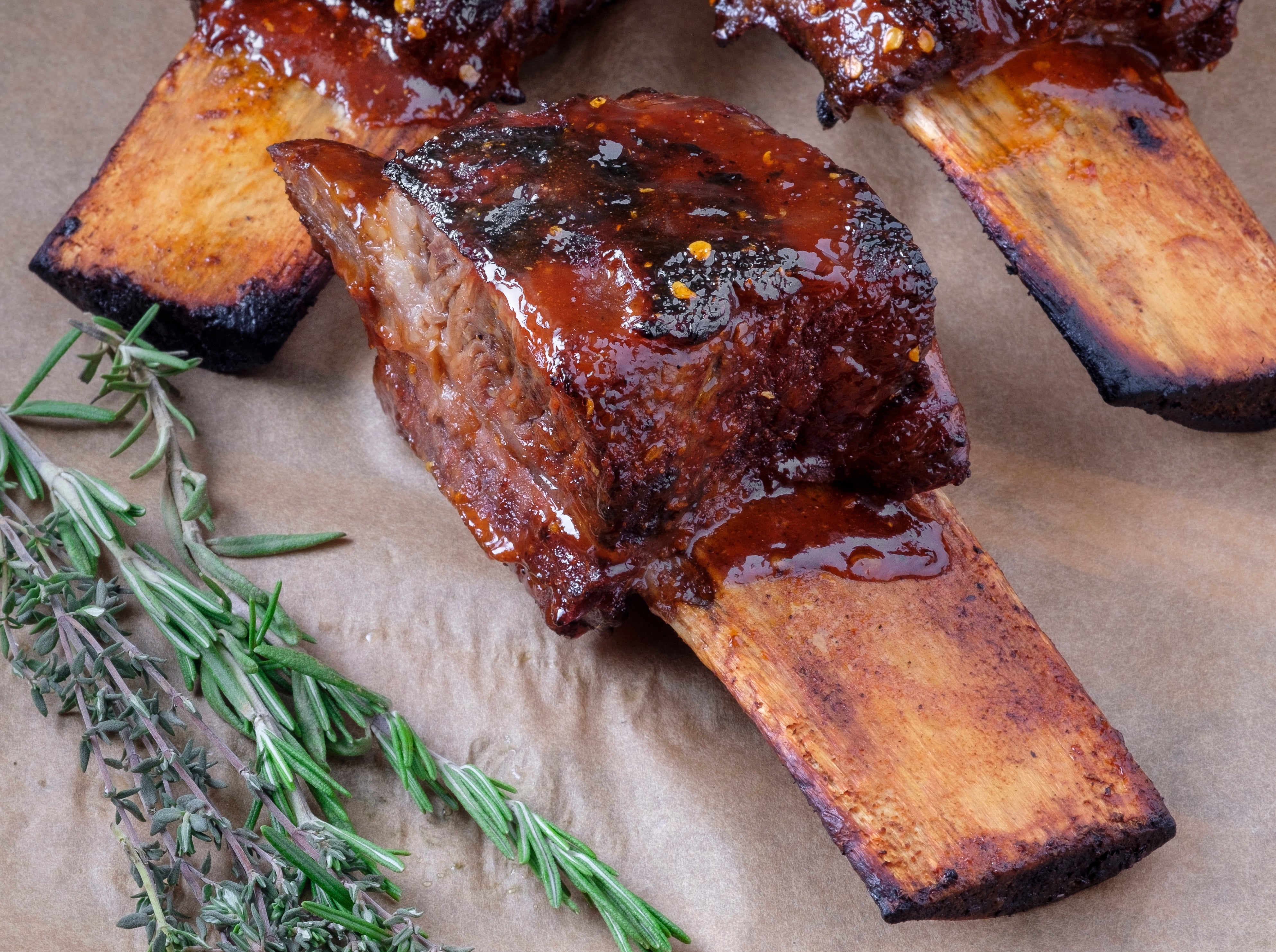 Sticky Glazed Wagyu Short Ribs