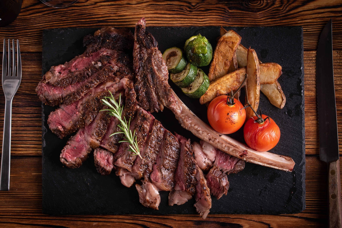 Grilled Wagyu Tomahawk
