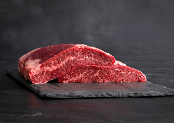 Futari Wagyu Flank Steak cross section