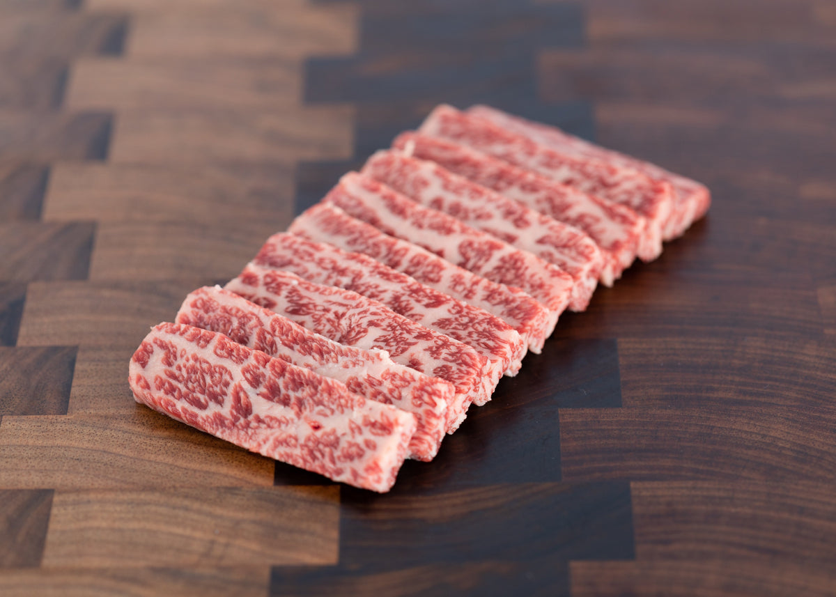 Short/Chuck Rib Sliced Yakiniku | Premium Wagyu Beef | Futari Wagyu
